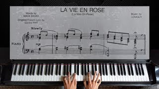 Edith Piaf La Vie En Rose Instrumental Versions [upl. by Hardner]