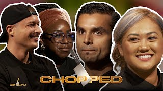 Chopped Thai Peppers Crab Cucumber Cheese Curls  Full Episode Recap  S54 E11  Food Network [upl. by Gustaf]