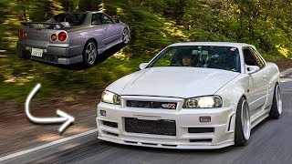 Building the POOR MAN’S R34 GTR in UNDER 10 Minutes Amazing Transformation [upl. by Ardnuat]