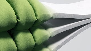 C4D Dynamic Cloth Transition  Cinema 4D Tutorial [upl. by Huttan]