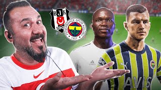 BEŞİKTAŞFENERBAHÇE DERBİSİ   ABOUBAKAR MI  DZEKO MU   EA FC 24 BJKFB DERBİSİ [upl. by Rimma]