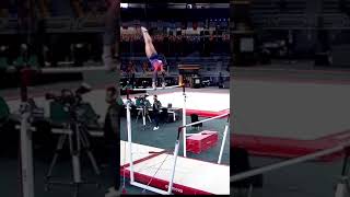 Becky Downie 🇬🇧 12 933 on Uneven Bars 2024 Cairo World Cup Finals shorts [upl. by Kaela726]