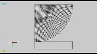 Hertzian problem frictionless NeoHookean [upl. by Deckert26]