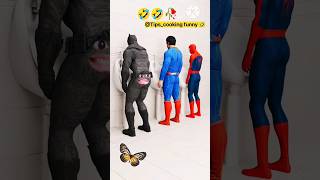 😜SpiderMan funny fart🤭🤣 shorts funny SpiderMan cartoon cooking [upl. by Haynor776]