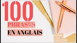 100 phrases les plus utiles en anglais pour débutant  part 1 [upl. by Ellingston960]