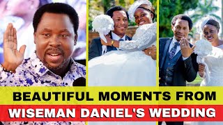 SEE Beautiful Moments From Wiseman Daniels Wedding [upl. by Parfitt]