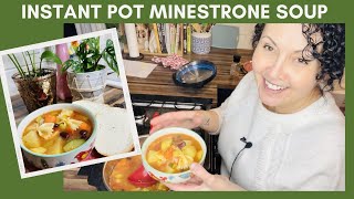 Instant Pot Minestrone Soup [upl. by Enavi384]