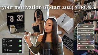 HOW TO START 2024 SUCCESSFULLY 2024 goal setting healthy habits reinvent yourself amp mindset [upl. by Nylacaj]