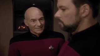 Commander Riker is Confronted By Captain Picard [upl. by Gertrude]