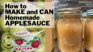 How to make Homemade Applesauce [upl. by Magill]