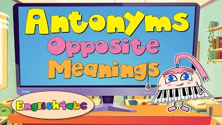 Antonyms  Words that have opposite meanings  Phonics Mix [upl. by Norrabal]