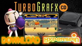 HYPERSPIN  TURBO GRAFX CD  PACK COMPLETE [upl. by Erej739]