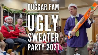 Duggar Family Annual Ugly Sweater Party 2021 [upl. by Nolana]