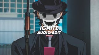 Ignite  Alan Walker Audio Edit [upl. by Onairotciv]