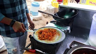 Collegian Frankie Stall In Ahmedabad  Paneer Manchurian Roll At MD Frankie  Indian Street Food [upl. by Ydnec]