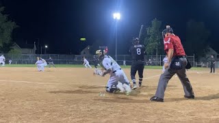 Pop time Fastpitch Catcher Juan Cruz Zara NE Drillers  Porthuron Tournament 2024 🥎🇺🇸 [upl. by Etennaej384]