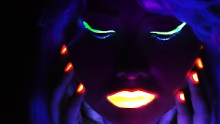 Demi Lovato  Neon Lights Makeup Tutorial UV  Markéta Venená [upl. by Atekihs]