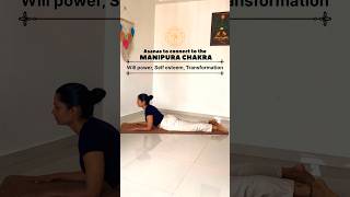 MANIPURA CHAKRA  Healing  Will power  Yoga Asana ft Tatwika ytshorts motivation selfcare [upl. by Dupuy205]