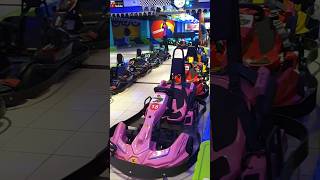 Indoor GoKart track at Berjaya Times Square in Kuala Lumpur [upl. by Kassey]