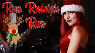 Run Rudolph Run Rock Version by The Iron Cross [upl. by Elburr970]