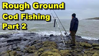 North East Winter Rough Ground Bait Fishing For Cod  Sea Fishing UK 2024 [upl. by Ennayd374]