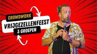 Crowdwork Vrijgezellenfeest volledige video [upl. by Orella409]