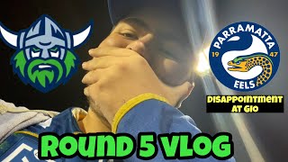 Canberra Raiders vs Parramatta Eels Nrl 2024 MatchDay Vlog [upl. by Hakceber915]