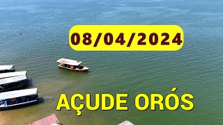 ESPETACULAR Açude Orós dados atualizados hoje 08042024  ORÓS CEARÁ [upl. by Bank]