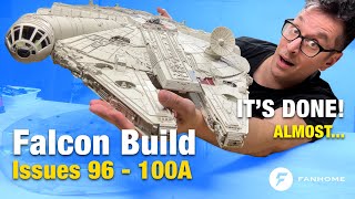 Build the FanHome DeAgostini Millennium Falcon Issues 96 – 100A [upl. by Nixie552]