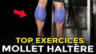 TOP EXERCICES HALTÈRES POUR MUSCLER SES MOLLETS [upl. by Anrim236]