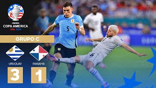 Copa América 2024  Uruguay 31 Panamá  Grupo C [upl. by Winou]