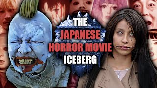 The COMPLETE Japanese Horror Movie Iceberg 200 Entries [upl. by Adirem]