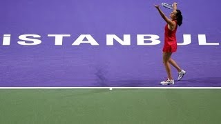 Agnieszka Radwanska vs Vera Zvonareva YEC Istanbul 2011 Highlights [upl. by Lledal]