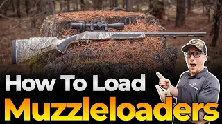 Muzzleloading 101 How to Load and Shoot a Muzzleloader [upl. by Drugi]