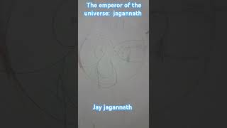 Jagannath drawing part 2 puri jagannathpuritemple [upl. by Klockau]