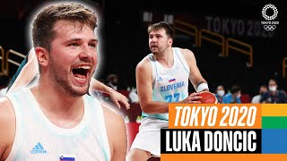 🏀 The BEST of Luka Doncic 🇸🇮 at the Olympics [upl. by Leraj86]