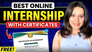 Free Online Internships and Courses with certificates 2024 [upl. by Ainessey]