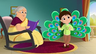 Nani Teri Morni ko mor le gayeAloo Kachalu Beta Kalu Madari aya Nursery Rhymes [upl. by Nohtahoj]