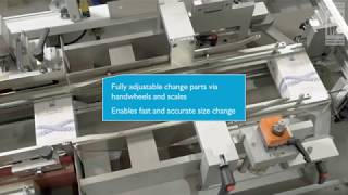 Video of Semi Automatic Cosmetics Overwrapping Machine by Marden Edwards [upl. by Osbourn]