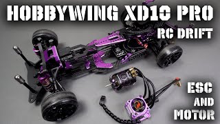 HobbyWing XD10 Pro RC Drift ESC and Motor Combo  Sound Test and Driving [upl. by Benjy179]