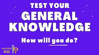 This General Knowledge quiz is a Blast [upl. by Anidal]