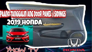 Paano tanggalin ang DOOR PANEL  SIDINGS  YHOW TV [upl. by Redle566]