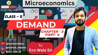 Demand  Change in Demand amp Change in Quantity Demand  Class  11  Chapter  3 Part  4 [upl. by Vitus]