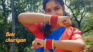 ❤️Bole chudiyan ❤️।।bole kangana ।।🙃 Hindi dance video 🙃viral love dancevideo [upl. by Ainollopa568]