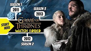 How to Watch Game of Thrones in Order [upl. by Leiva]