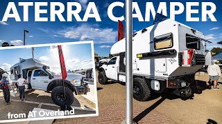 JUST RELEASED  AT Overland Flatbed Aterra Camper XL  full walk around [upl. by Adnilrev144]