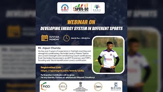 Webinar on Developing Energy Systems in Different Sports [upl. by Lowenstern]