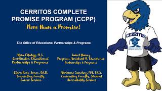 Cerritos Complete Promise Program 2023  2024 English Presentation [upl. by Attevad]