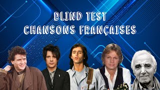 blind test des grands classiques de la chanson française [upl. by Ellehcsor]