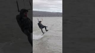 Kitesurfing mit Valentin Boardflips amp Tricks [upl. by Inalej]